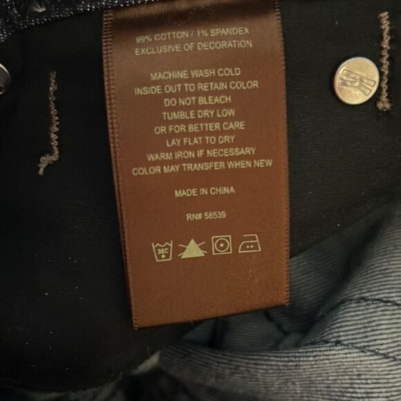 KUT FROM THE KLOTH Catherine Boyfriend Mid Rise Rolled Bottom Jeans Sz 4 - Picture 9 of 13